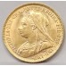 GREAT BRITAIN UK 1900 . HALF 1/2 SOVEREIGN . GOLD COIN